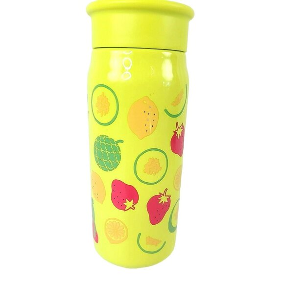 Starbucks Japan Summer 2023 Stainless Steel Tumbler Bottle Colorful Fruit 12oz - Picture 2 of 9